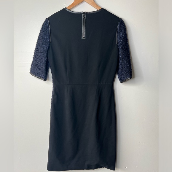 Mulberry Blue and Black Tassel Threaded Dress, 6 - Picture 8 of 8